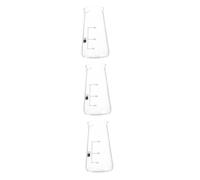 CIYODO 3 Piezas Jarra de Leche de Vidrio para Medición Dispensador de Café Multi Funcional para Porciones Individuales Diseño Elegante y Duradero