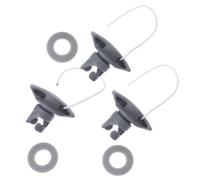 CIYODO 3 Piezas Tapón de Válvula para Kayak Inflable de Alta Presión, Resistente Suciedad, Material PVC, Accesorio para Actividades Acuáticas y Reparación de Botes