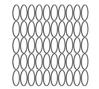 CIYODO 30 Correas de Goma Planas de 44 Mm para Grabadora de Casete, Cintas de Transmisión para Reparación de Reproductores Dvd y Vcr, Correas Elásticas para Mantenimiento de Pletinas