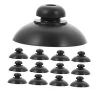 CIYODO 36 Piezas Ventosas de Acuario para Bomba de Oxígeno Soportes de Goma para Fijación Segura de Sumergibles Peceras Fácil Instalación Material Ligero y Succión Fuerte