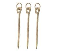 CIYODO 3piezas Estacas Resistentes para Perros Ganado y Ovejas De Anclaje Metálico para Exteriores Patio y Camping para Mascotas y Animales El Campo