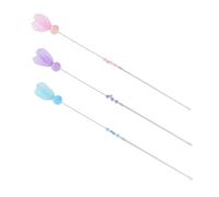 CIYODO 3piezas Gato Varillas De Juguete Interactivo para Gatos Juguete para Coquetear para Casa