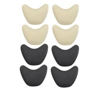 CIYODO 4 pares Almohadillas para Puntera de Tacones Altos Antidesgaste Almohadillas de Flexibles para y Protección del Antepié Zapatos Ajustados