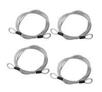 CIYODO 4 Piezas Cable Trenzado Resistente con Funda Protectora Anticorrosión para Jardín y Tendedero Exterior