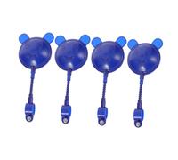 CIYODO 4 Piezas Espejos para Manillar de Patinete Infantil Espejo Retrovisor para Bicicletas y Bicicletas de Equilibrio Accesorios de Seguridad para Color Azul