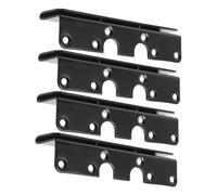 CIYODO 4 Piezas Ganchos para Marcos de Cama con Soportes de Riel de Resistente para Seguro y Estable Adaptable de Cama