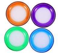 CIYODO 4 piezas Humidificadores de Dedos para Dinero Esponjas Húmedas Prácticas con Esponja Elástica para Cajeros y Contadores Oficina y Banca Seguro