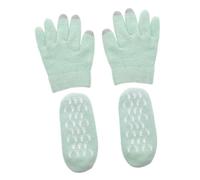 CIYODO 4 piezas Kit Hidratante de Gel para Manos y Pies con Guantes y Calcetines Intensivo para Piel Seca y Agrietada Adecuado para Uso Nocturno y Cuidado Diario