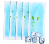 CIYODO 40 piezas Parches Refrescantes de Gel para Enfriamiento Térmico para y de Calor Unidades Portátiles Suaves y Adhesivos Aptos para Adultos