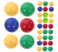 CIYODO 48 Piezas Bola De Ayuda para Enseñar Matemáticas Interior Vistoso Juguetes Juguetes para Bolas De Plastico De Colores Juegos De De Reemplazo El Plastico