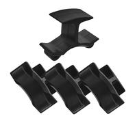 CIYODO 4piezas Silbato Deportivo Con Clip Para Dedo Silbatos De Entrenador Portátiles Para Árbitros y Actividades Al Aire