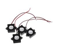 CIYODO 4piezas Vocero Externo Pequeño con Conector De Audio Altavoz Amplificado para Computadora De Escritorio y Portátil para Oficinas