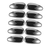 CIYODO 5 Almohadillas de Nariz Cerámicas para Gafas Antideslizantes Diseño Ovalado Cómodo sin Recambio para Gafas Oscuro