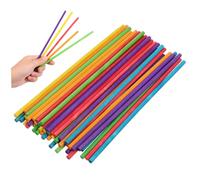 CIYODO 50 Piezas Conjunto de Palos de Madera Coloridos para Percusión Instrumentos Musicales para Principiantes y Educación Infantil para Enseñar Ritmo y Sonido