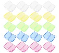 CIYODO 50 Piezas Funda Protectora para Cabezal de Cepillo de Dientes Portátil con Ventilación para Viaje Accesorio para Higiene Personal y Protección contra Polvo y Humedad