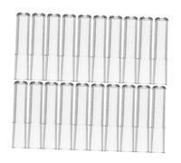 CIYODO 50 Piezas Tapas Transparentes para Lápices de de Punta de Lápiz Extensores de Lápiz para Estudiantes y Oficinas Protección de Puntas y Prolongación Útil