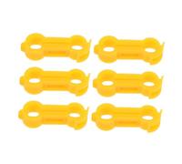 CIYODO 6 Piezas Corrector De Patas De Loro para Cacatúas Pequeñas Herramienta para Enderezar Patas De Pájaro Soporte Ligero