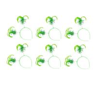 CIYODO 6 piezas Diademas Divertidas para Fiesta Accesorios para Cabello Ligeros y Duraderos Tocado de Carnaval y Cumpleaños para Niñas y Adultos