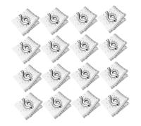 CIYODO 60piezas Servilletas Desechables Tema De Notas Musicales Para Fiestas De Cumpleaños Decoración De Mesa Postres y Bebidas