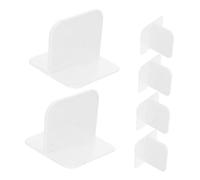 CIYODO 6piezas Refuerzo De Vallas para De Anclaje Sin Taladro para Estantes De Pared Accesorios De Seguridad para Bebés Antideslizante