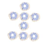 CIYODO 8 Piezas Lace Ponytail Holders For Women Elastic Non-slip Hair Scrunchies With Charming Boho Design Decorative Hair Ties For Dance And Everyday Use
