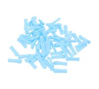 CIYODO 80piezas Puntas de Repuesto para Limpiador de Oídos Fundas de Silicona para Cuchara de Cerumen Accesorios para Examen Visual Auditivo Casa y Viajes