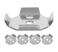 CIYODO Accesorios Baño Inoxidable 5 Piezas Soporte Toallas y Papel Higiénico de Acero Inoxidable Plata Estabilidad Mejorada para Baño Moderno