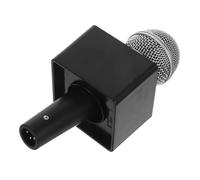 CIYODO Accesorios de Micrófono Simulados de Micrófono Falso Estación de Bandera para Karaoke Disfraces y Recuerdos de Fiesta Eventos