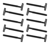 CIYODO Afeitadora Corporal Desechable Antideslizante 10 Piezas de Acero al Carbono Doble Capa para Depilación de Brazos y Espalda Recortadora Duradera para Hombre y Mujer