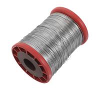 CIYODO Alambre para Panal de Colmena Acero Inoxidable 0,4 MM 1 Rollo 480 M 500 G Herramienta para Marcos de Colmena Fijar Cimientos de Cera Reparación de Marcos de Abeja