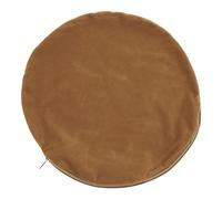 CIYODO Alfombra Calentadora Eléctrica para Gatos Funda Redonda De Reemplazo De Color Marrón Protector para Mantener Caliente y Cómodo Mascota Invierno