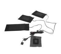 CIYODO Almohadilla Calefactora Eléctrica para Ropa con Modos Ajustables Resistente al Plegado Calentador Portátil para Invierno Rápida Subida de Temperatura Compatible con Chaquetas y
