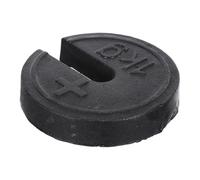 CIYODO Báscula Ortopédica de Hierro 1 Kg Gancho, Peso de Calibración Ranurado para Tracción Médica, Contrapeso Estándar para Equipos de Tracción y Balanzas Antiguas