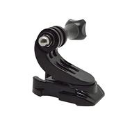 CIYODO Base Giratoria Soporte para Cámara Hebilla De Gancho J, Compatible Cámaras De Acción y, Montura para Casco y Correa, Accesorio De Aluminio y Abs Resistente para Uso Exterior