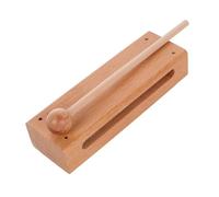 CIYODO Bloque de Percusión de Madera Robusta para Método Orff Instrumento Musical Educativo para Clases el Interés Musical Conciencia Cultural