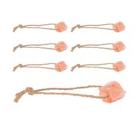 CIYODO Bloques de Sal Mineral Rosa para Caballos y Ganado, 7 Piezas de Sal Mineral Natural para Pastoreo y Establo, Mantiene el Equilibrio Electrolítico y Mejora la Reproducción