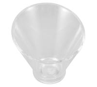 CIYODO Bol de Ensalada Acrílico Transparente Resistente y Ligero Recipiente para Snacks y Postres para para Buffet y Aperitivos