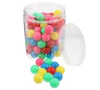 CIYODO Bolas De Plástico Para Máquinas Expendedoras 20mm 100 Bolas Decoración De Matemáticas Juego De Probabilidades
