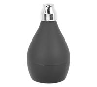 CIYODO Bolita para Polvo Suelto Manual Negra, Spray Dosificador Portátil para Talco Corporal, Aplicador para Viaje, Recipiente Seguro y Fácil de Usar para Cuidado Personal