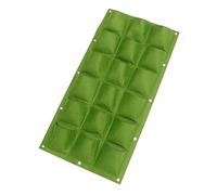 CIYODO Bolsa de Plantación de Fieltro Vertical con Jardín Colgante para Plantas de Interior y Exterior Contenedor de Plantas Ecológico y Durable Verde