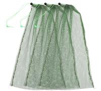 CIYODO Bolsa para Recolectar Pescado de Malla Recubrimiento Tamaño 50X65 CM Pack de 3 Unidades Ligera y Resistente Contenedor Práctico para Suministros de Pesca Color Color Aleatorio