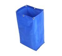 CIYODO Bolsa y Mantenimiento de Limpieza de Gran Capacidad de Tela Azul Ligera y Portátil para Carrito de Limpieza Adecuado