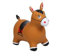 CIYODO Caballo Inflable para Juguete Saltarín Seguro para Interiores para Niñas Animales Rebotadores para Fomentar la Interacción Social Grupo Almacenamiento y Diseño Ergonómico