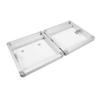 CIYODO Caja de gestión de Claves Comercial Titular de la Llave del Coche Titular de la Clave Organizador de Llaves Organizador Silver