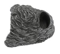 CIYODO Caja Los Reptiles Se Esconden De Las Cuevas. Plataforma Y Escondites Tomando El Sol Roca Reptil Esconder Lagarto Ocultación Hábitat Descansando Recintos para Largo Resina