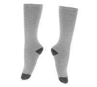 CIYODO Calcetines Calefactables USB para Hombre y Mujer Calcetín de Algodón Calefacción Eléctrica Calentadores de Pies Recargables para Invierno Temperatura Ajustable Uso en Deportes