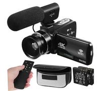 CIYODO Cámara De Video Digital Pantalla Táctil para Grabar Vlogs para Filmar Eventos y Viajes