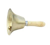 CIYODO Campana de Mano con Mango de Madera Sonajero para Bebés con Sonido Juguete Sensorial para Desarrollo Motriz y Auditivo Regalo para Recién Nacidos y Pequeños