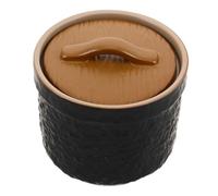 CIYODO Ceramic Stew Pot With Lid For Healthy Cooking Porcelain Soup Crock For Steaming Birds Nest Egg Custard And Medicinal Broths In Home Kitchen