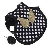 CIYODO Chicken Duck Goose Pet Pet Chicken Chaleco De Pollo Ropa De Gallina Safe Safe Corresh Correo De Pollo Multifuncional para Pájaros Duck Goose Negro